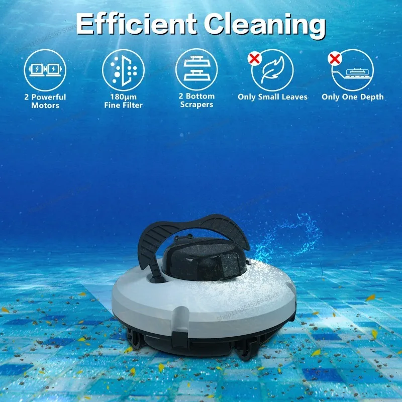 Dedicated to swimming pool robots, underwater cleaning water, turtle automatic wireless sewage suction device