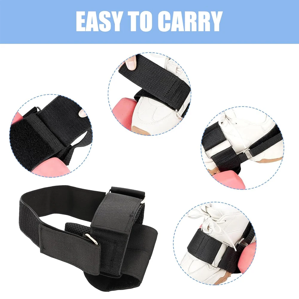 

1 пара гантелей для поддержки лодыжки, крепление для ног для тренировок, удлиненные ремни для крепления гантели для ног обезьяны для фитнес-тренировок