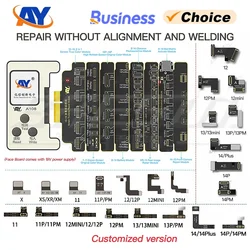 AY A108 Dot Matrix Projector Programmer Repair Cable For iPhone X-15Pro Max Face ID Repair Battery Data Read Write Repair Flex