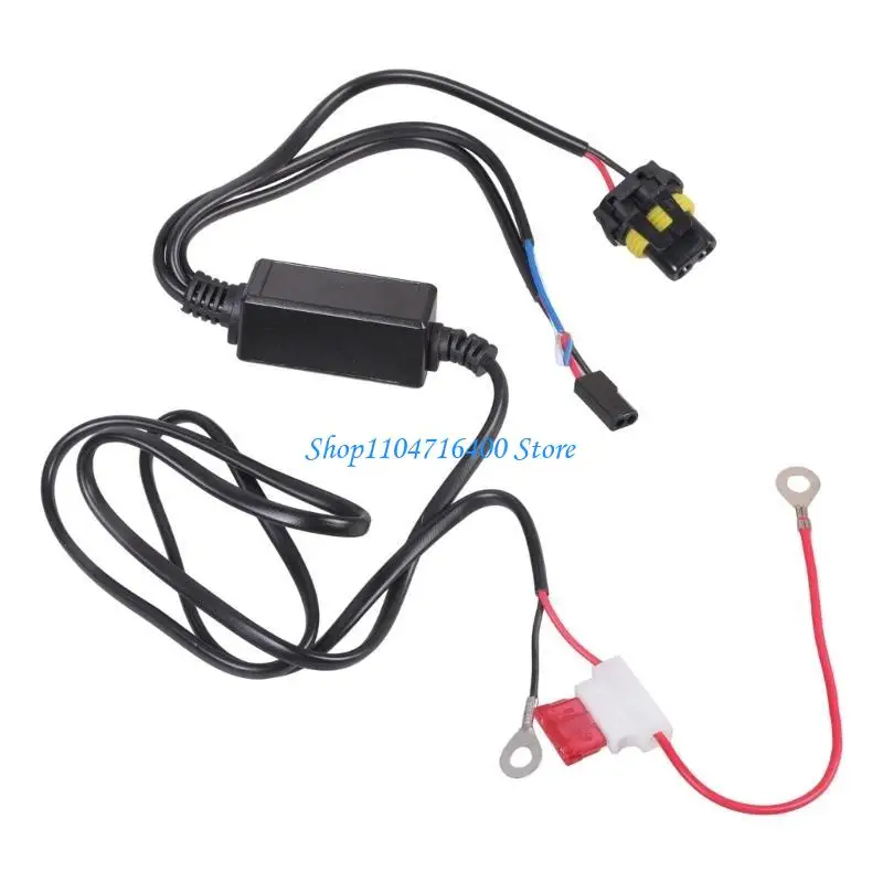 

y1gd Motorcycle Headlight Upgrades Cable High Efficiency Wiring for Modification Use