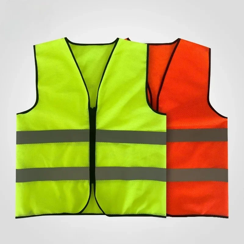 High Visibility Reflective Vest Working Clothes Motorcycle Cycling Sports Outdoor Reflective Safety Clothing Reflective