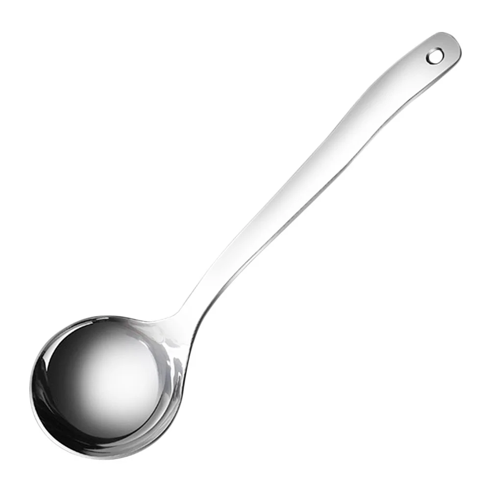 

Stainless Steel Spoon Convenient Kitchen Wares Practical Soup Useful Utensils Heat-resistant Premium Cooking Tools Ladle