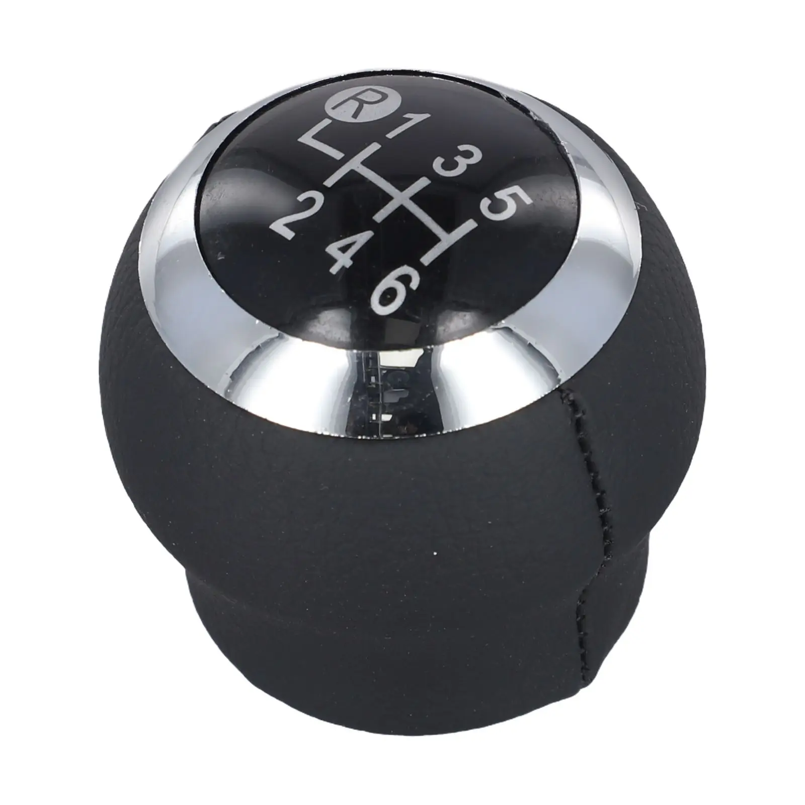 

6-Speed Shift Knob Car Gear Lever Knob Gear Lever Replacement Stylish Design Direct Replacement Easy Installation