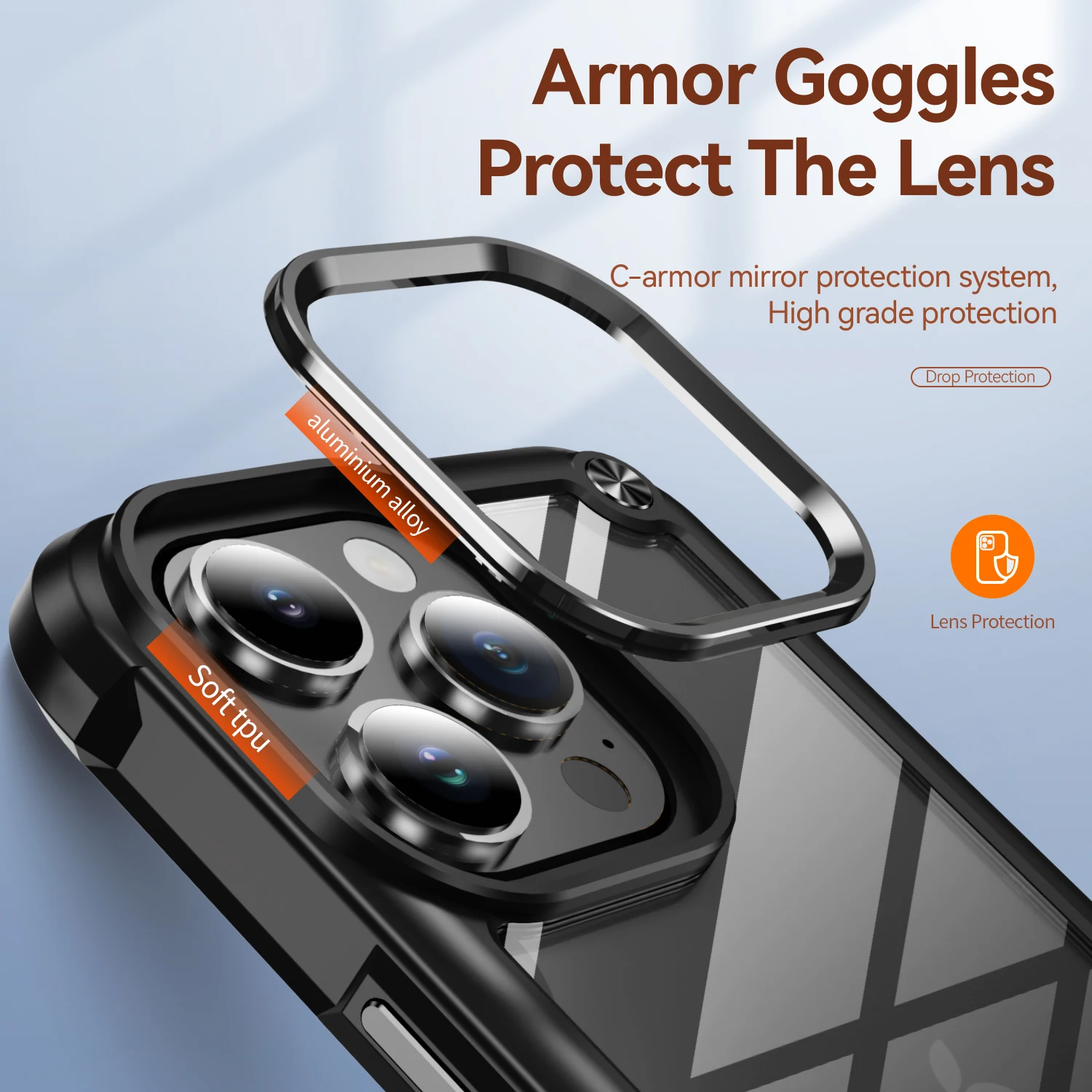 Nieuwe luxe, robuuste, valbest - Clear Shockproof Bumper Case recensie en prijs