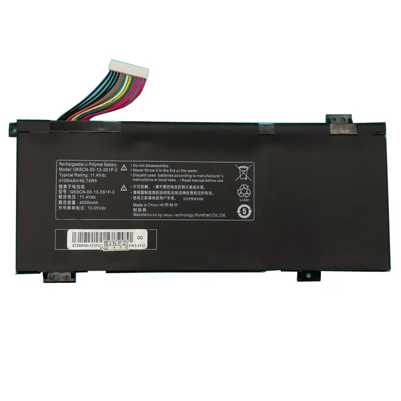 

Аккумулятор для ноутбука 한성lua für Hansung TFG276ST GK7CP6S 11,4 В 4000 мАч 45,6WH 13PIN 13Lines Новый