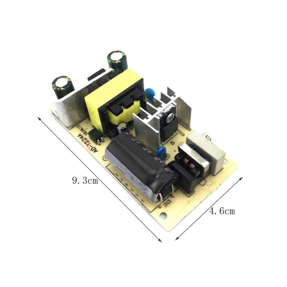 DC 12V 5A Switching Power Supply Module AC-DC Power Supply Board AC100-240V to DC 12V  Power Supply Module 99% Work Efficienc