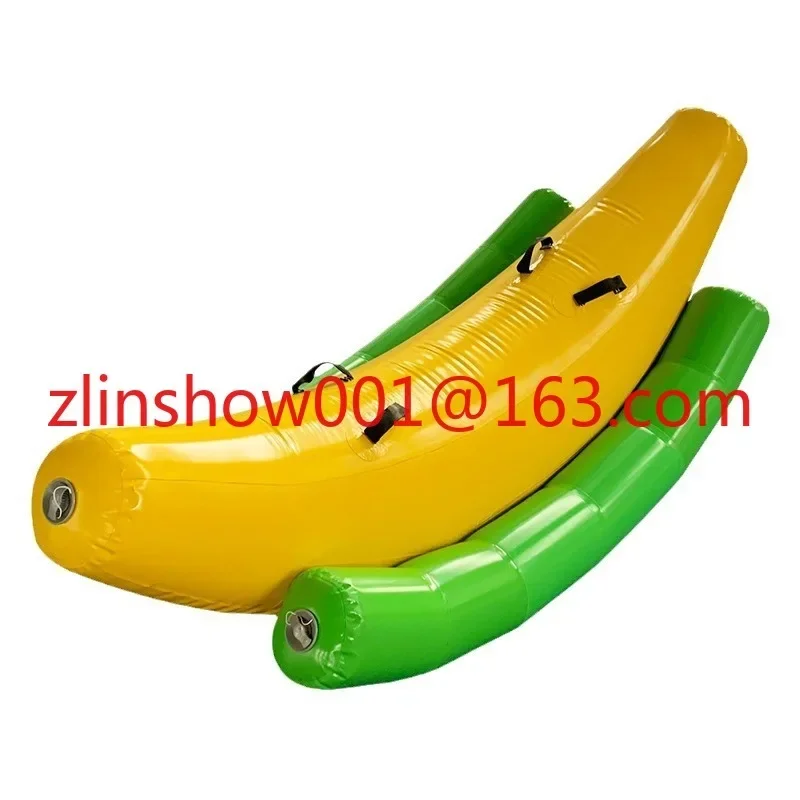 

Inflatable water banana seesaw park naughty castle amusement equipment manufacturer mini seesaw