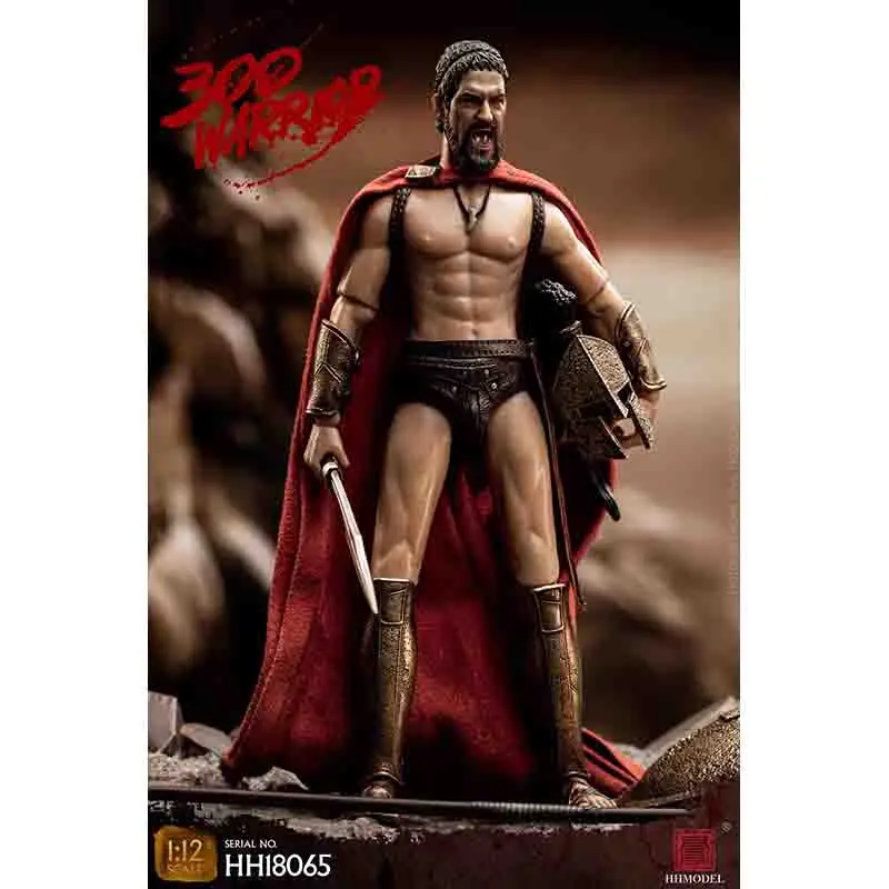 In Stock Original HHMODEL 1/12 Sparta 300 Warriors City Defender HH18065 Movie Character Model Art Collection Toy Gift