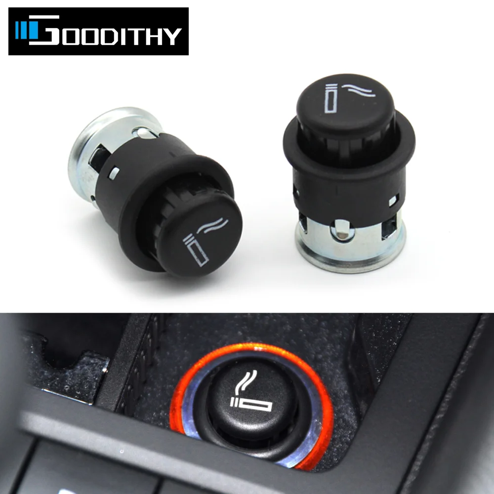 

Car Black Cigarette Lighter For VW Golf 2013-2021 Polo Tiguan Santana Passat Magotan Bora Tharu CC Skoda Rapid 1JD919307