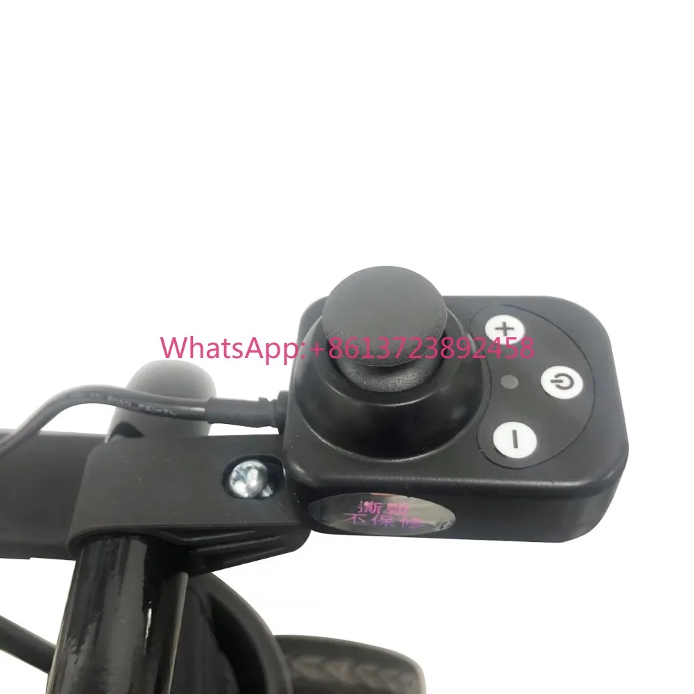Electric wheelchair portable caregiver controller joystick easy to install remote control 360 degrees