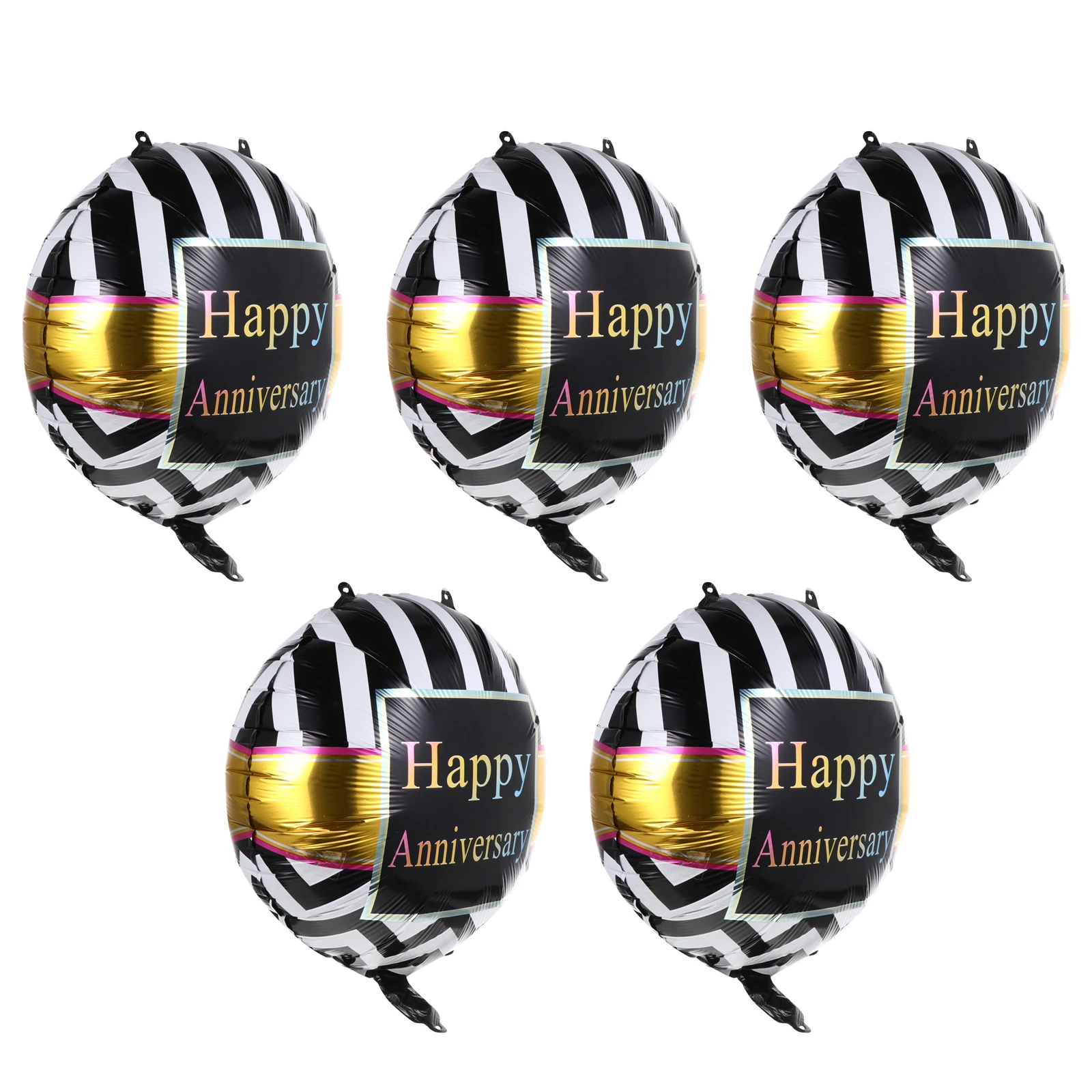 

50 Pcs Aluminium Film Balloons Decorative Party Props Layout Balloons Safe Odorless Bedroom Patio Valentine