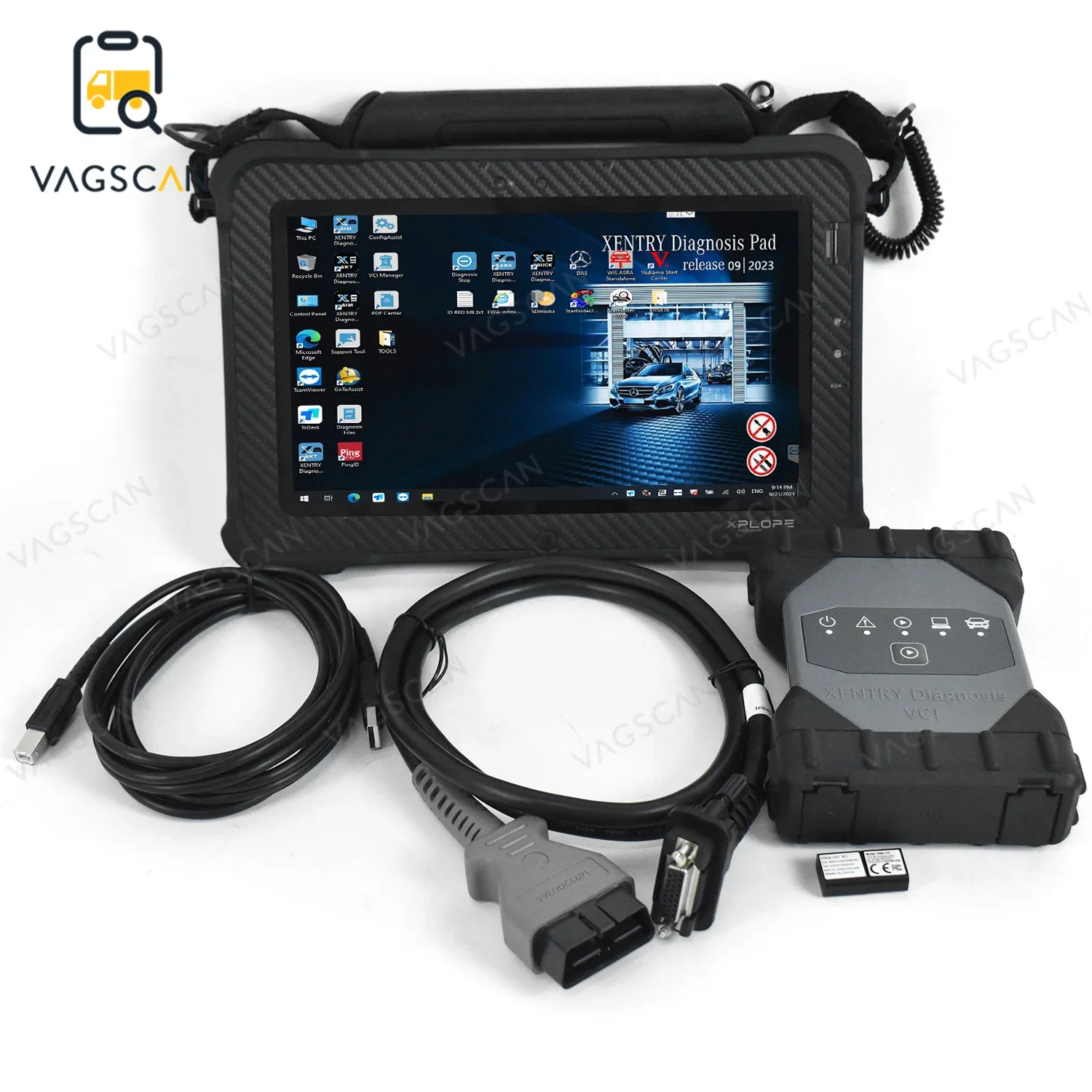 diagnostic tablet for 2024 Original mercedes with Software SSD star c6 mb sd connect xentry diagnostic tool