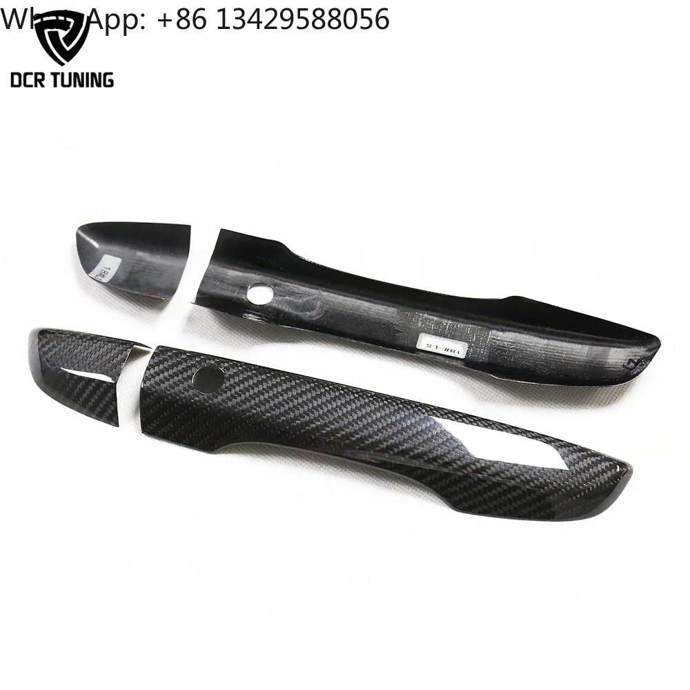 10TH Gen CIVIC Carbon Fiber Door Handle Cover for 10th Generation CIVIC X With Keyless Entry Sensor Exterior Trim