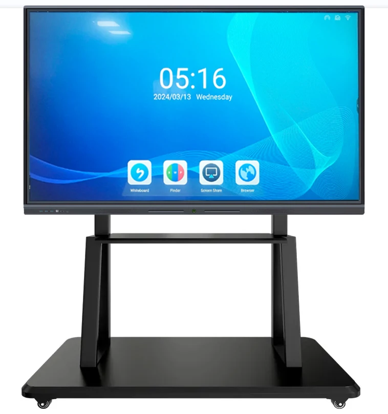 Factory Wholesale Smart Board Android LCD Digital Display 75 86 98 110 Inch Class Interactive Whiteboard Discounted