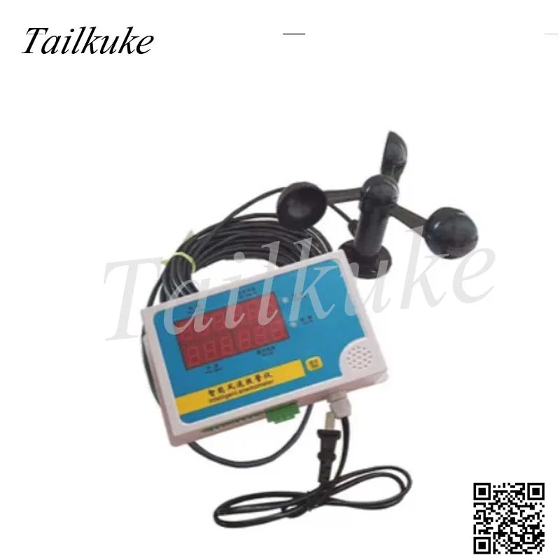 

Tower Crane Anemometer Wind Speed Alarm Device Smart Wind Speed Alarm Device Aluminum Plastic Blade