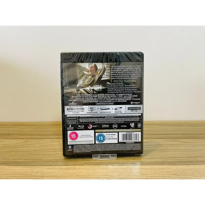 British Version 4K Blu Ray The Shawshank Redemption With Chinese Subtitles