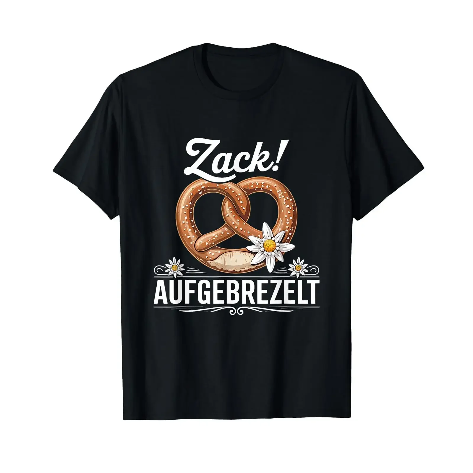 Zack All Dressed Up Pretzel Fun Fair T Shirt vintage Washed designer clothes Top For Everyday Wear Stretched graphic homme