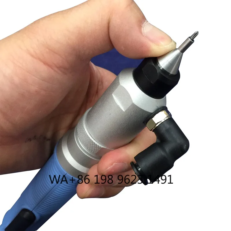 Industrial automatic screw fastener, high torque DC compact electric screwdriver, ergonomic handheld design for long-time use
