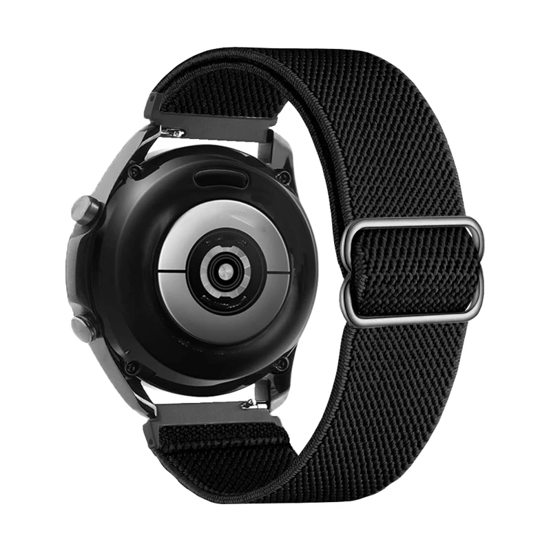 18mm 20mm 22mm Strap For Samsung watch 5/5 pro/4 classic/3/Active 2 Adjustable Elastic bracelet Huawei GT/2/Pro/Fitbit versa 2