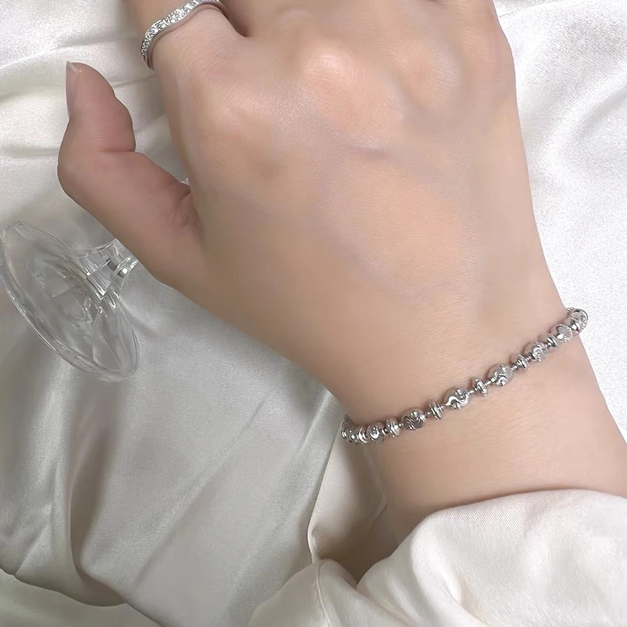 MIQIAO Italian Charm Bracelet High Quality Fine Jewelry 925 Sterling Silver Bracelets Women Bracelet 2024 Women\'s Hand Bracelets