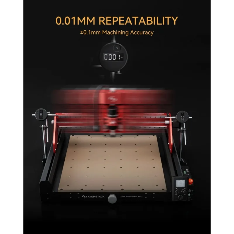 C4 PRO CNC Router Kit 3 Axis Plastic Acrylic PCB PVC Wood 3D Carving Milling Engraving Machine Offline Control 40*40cm