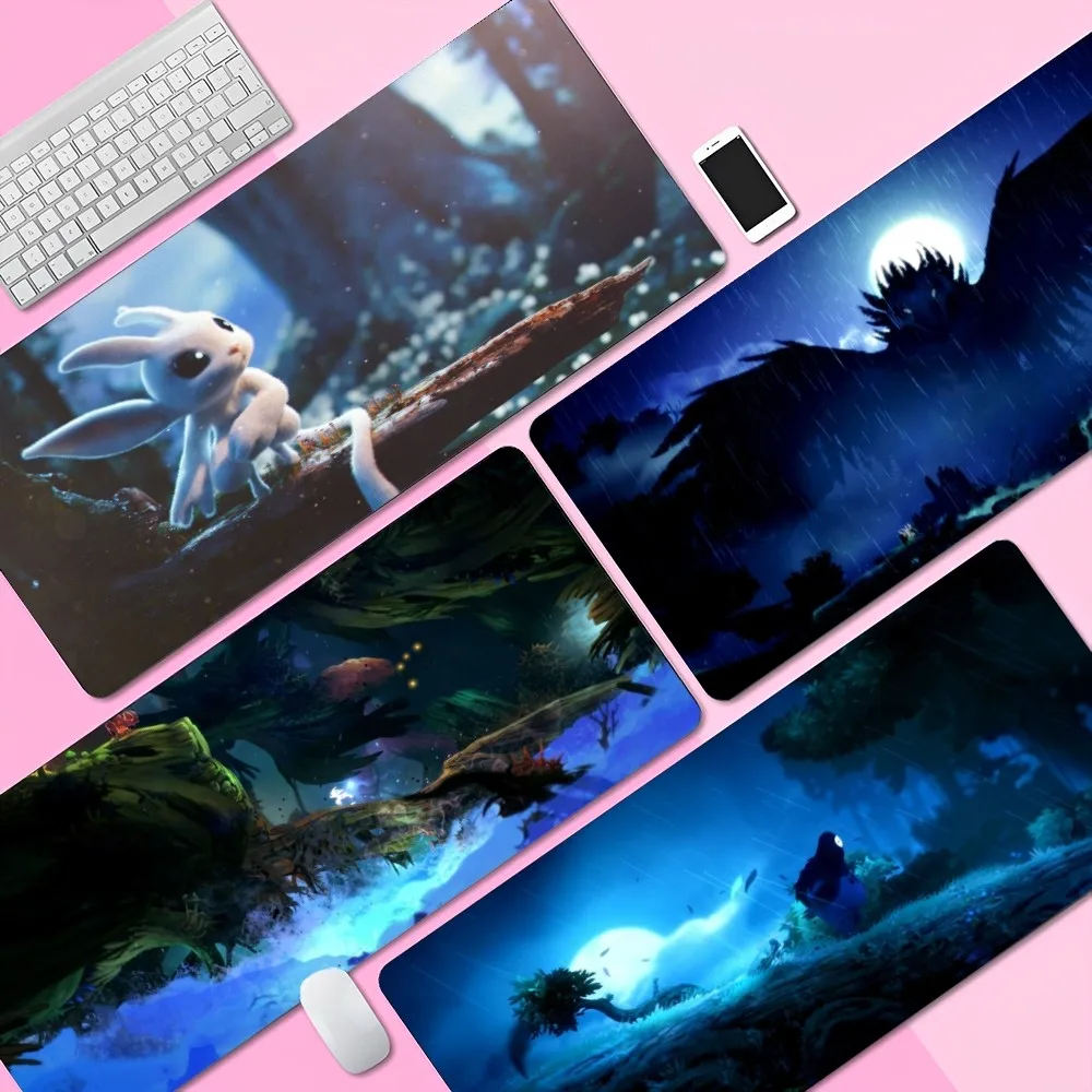 Ori And The Blind Forest Funny Beautiful Anime Mouse pad Mat Size for Kawaii Desk Teen Girls for Bedroom