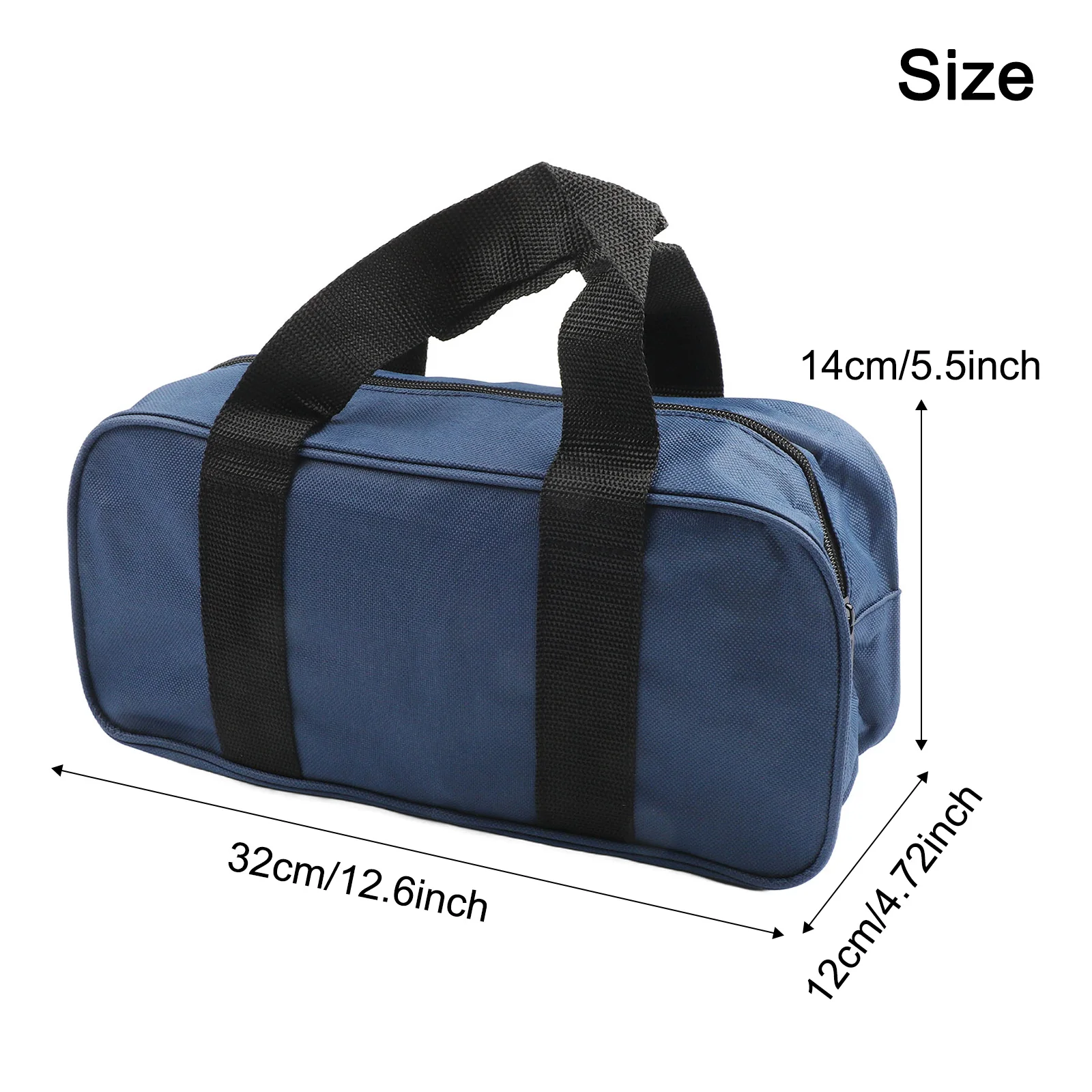 

Lightweight Tool Pouch for Efficient Storage of Sewing Items Brushes Makeup and Skin Care Products Zipper Closure
