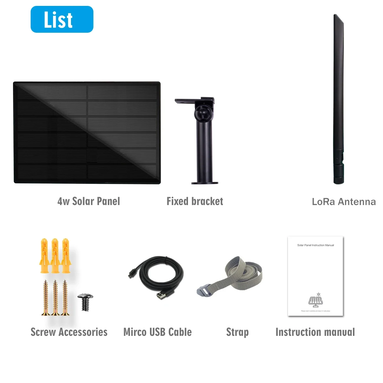 Panel słoneczny DIY 4W 868 915Mhz Bateria Zewnętrzny Wodoodporny Heltec LoRaWAN Meshtastic APP Dla RAK4631 LILYGO ESP32 Arduino LoRa IoT — zdjęcie produktu 6