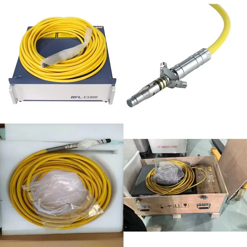 30W Fiber Laser Generator With Output Protective Connector Lens for RFL-P20QE Fiber Laser Source
