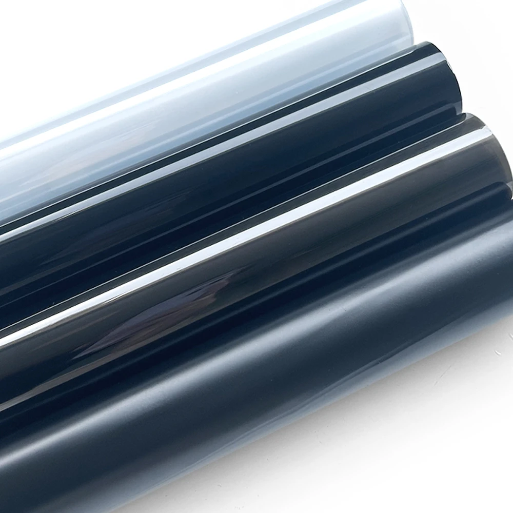 Glänzende Transparente Leichte Schwarze Rauch-PVC-Folie Scheinwerfer- und Rücklicht-Tönungsfolie Abdeckfolie Aufkleber Auto Rückleuchten-Sticker – Detail 8