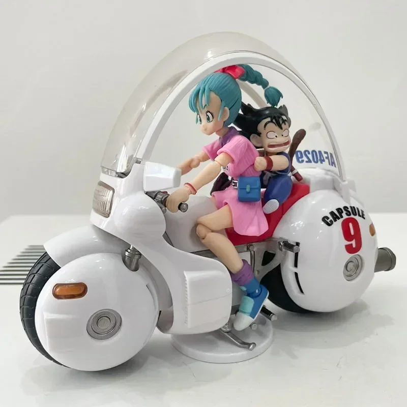 

Dragon Ball Son Goku Bulma Gk Capsule Locomotive Number 9 Action Figure Collectible Toy Desktop Decoration Festival Gifts