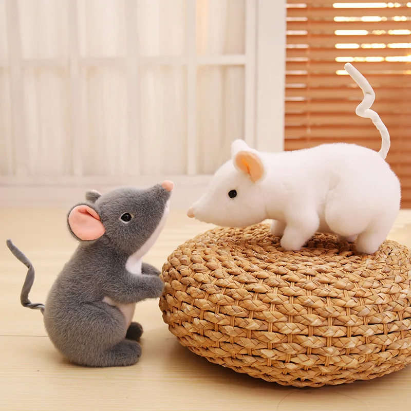 

Creative 27cm Simulation Cartoon Mouse Soft Animal Figure Gift Birthday Stuffed & Plush Animals