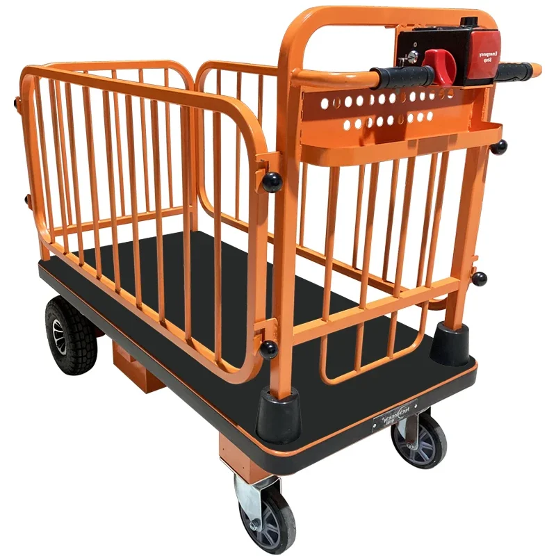 

Efficient Heavy Load Moving Solution-Electric Warehouse Hand Cart Trolley