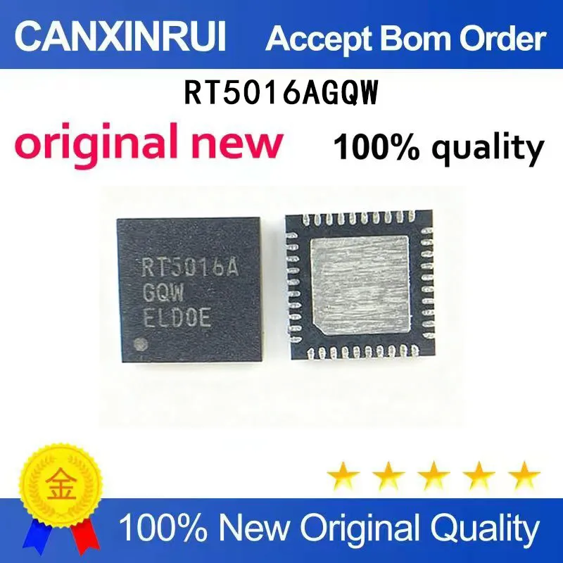 (5-100 Pieces) RT5016AGQW RT5016A new QFN40 integrated chip