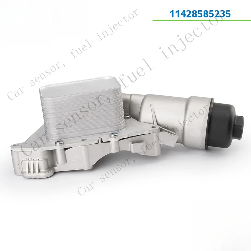Q+ Aluminum Oil Cooler Filter Housing for 2014-19 Mini Cooper BMW X1 X2 11428585235