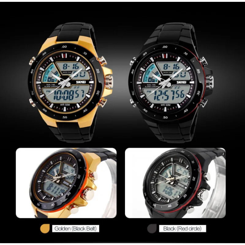 Beautiful1016Boy Sports Water Personality Trendy Men's Watch Korean Style Candy Color Watch