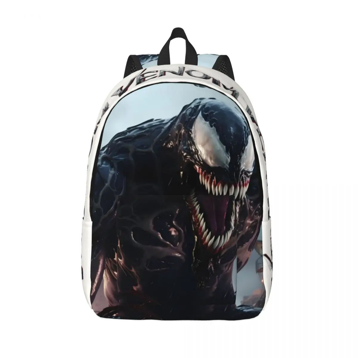 

Schoolbag Venom Retro Washable Marvel Spider Man Venom Teenager Birthday Super Quality Bookbag Weekend Picnic