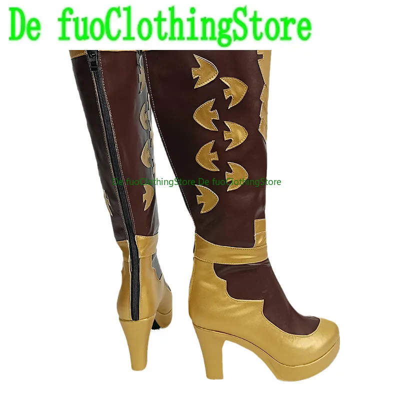 DeFuo أنيمي شخصية التخصيص تأثيري أحذية عالية الكعب تابوت الغد قلب التعكر سكاتي التسامي تأثيري الأحذية