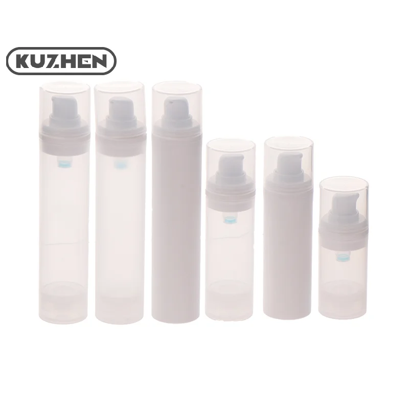 15/30/50ml Empty Airless Pump Bottles Mini Lotion Vacuum Cosmetic Containers Women Make Up Travel Emulsion Bottle