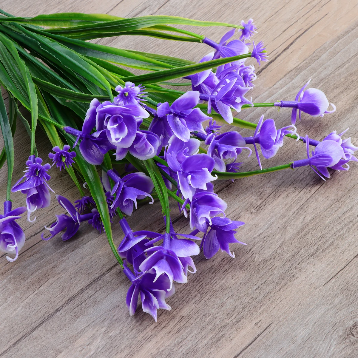 

4pcs Artificial Phalaenopsis Flowers Purple 35Cm Plastic Faux Orchid For Wedding Party Decor Home Office Centerpiece