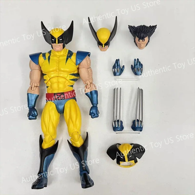 Original Ct Toys Wolverine Action Figure Deadpool Mafex 096 Figure Mafex 138 X Men Comic Version Figurine Collection Model Toys