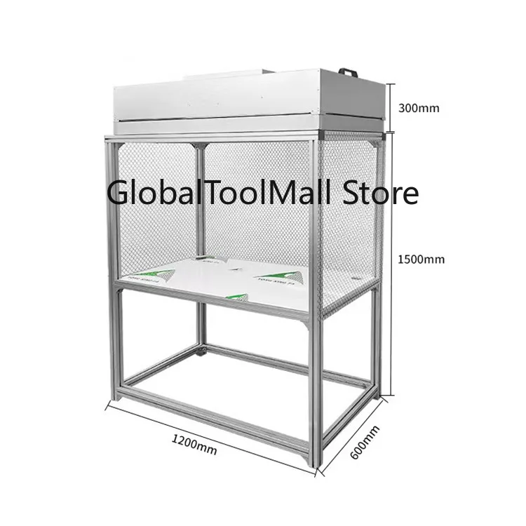 Ultra-Clean Optical Clean Room for Mobile Phone Screen Repair Class 100 FFU Dust-Free Workbench New Condition