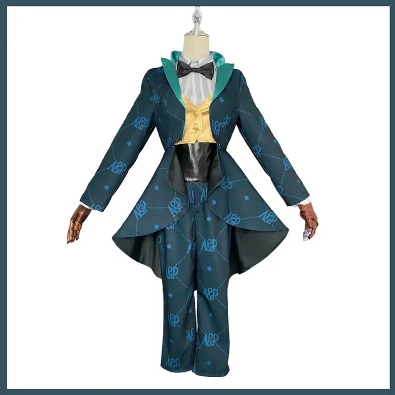 

Игра Identity V Эмма Вудс Садовник Косплей Костюм Театральный Хост Смокинг Пальто Рубашка Униформа Полный Комплект Парик Мужчина Женщина Карнавальные Костюмы