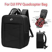 Waterproof Backpack Portable Bag Shockproof Bag Shoulder Case for DJI FPV Combo Drone Goggles V2 Controller Accessories