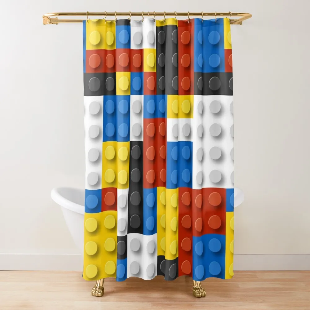 

Mondrian blocks De Stijl Modern Art Shower Curtain Anime Bathroom Bathroom Decor Bathroom And Shower Products Cover Curtain