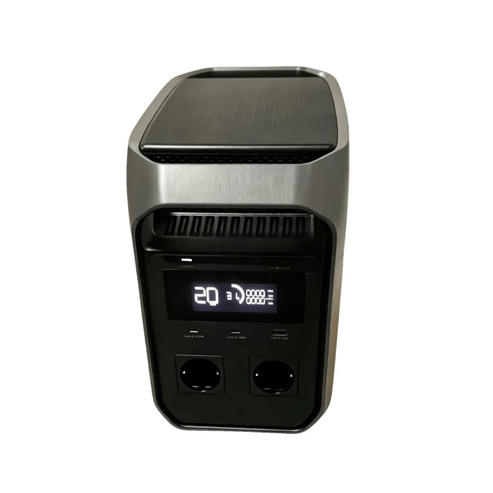 3Max Plus Version German Schuko 220V Outdoor Portable Power Station Energy Storage Battery