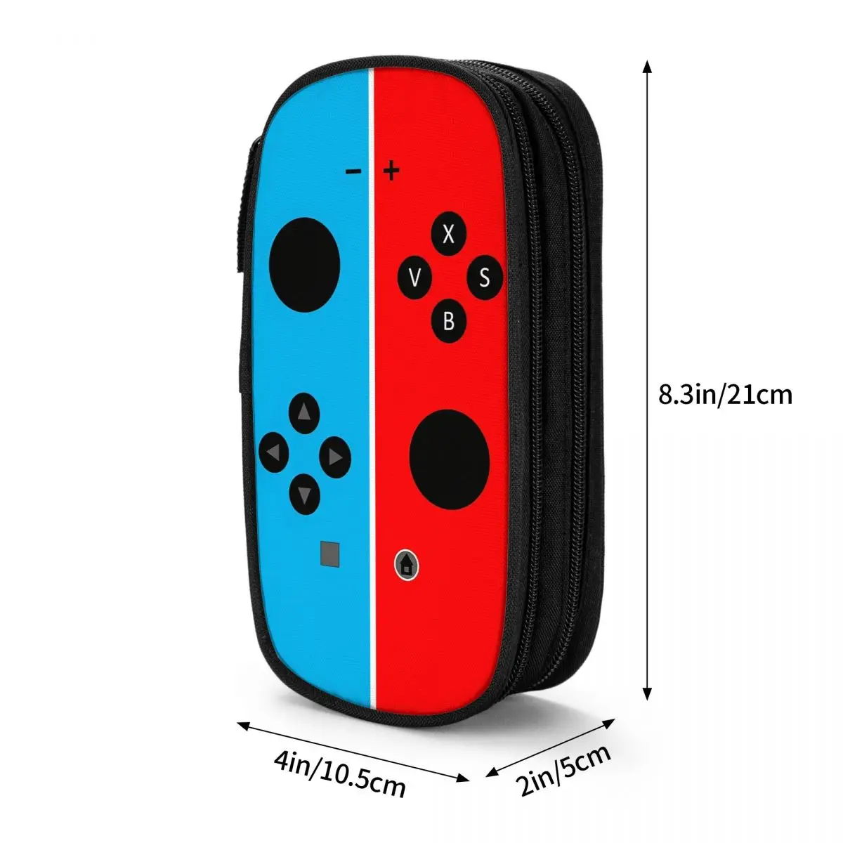 Astucci per matite per controller di gioco per videogiochi Astuccio per penne per bambini Grande materiale scolastico per riporre astucci con cerniera