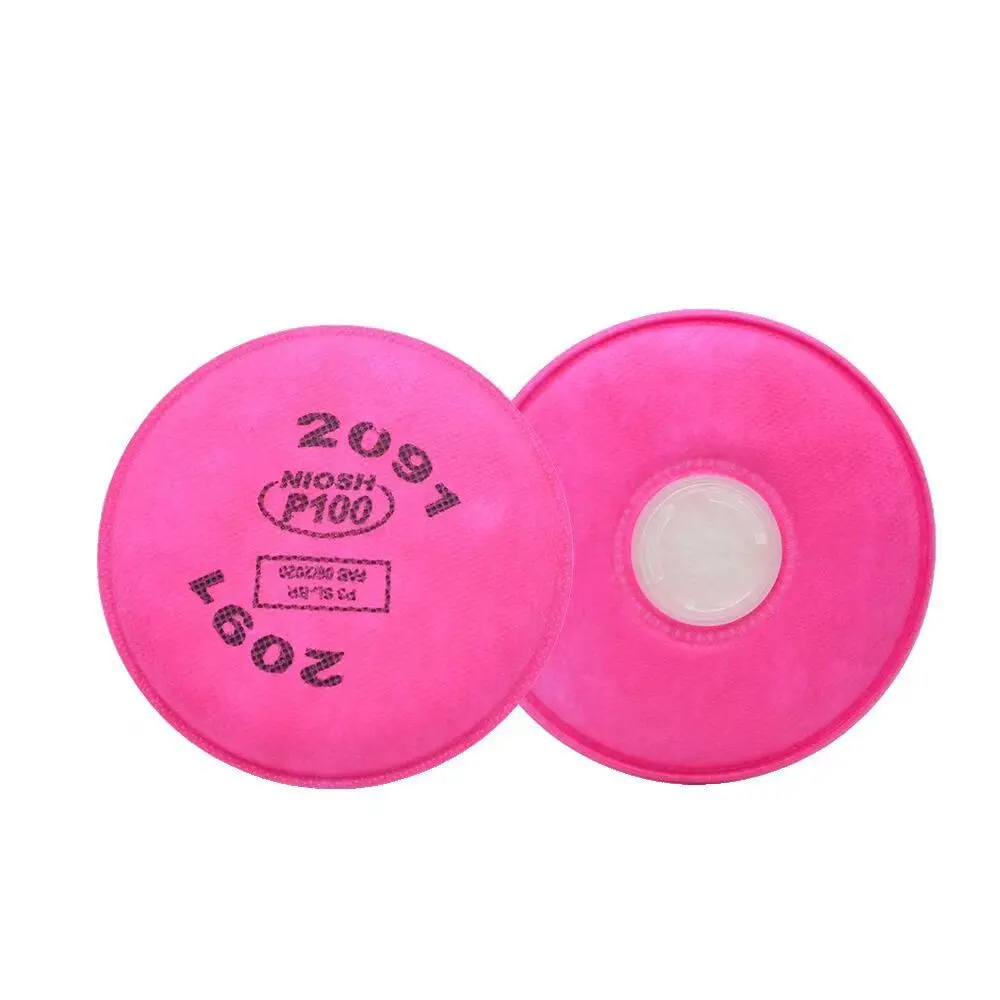 2091 Filter Cotton with Face Shield Options Compatible with 6200 7502 6800 Models Respirator Safety Equipment