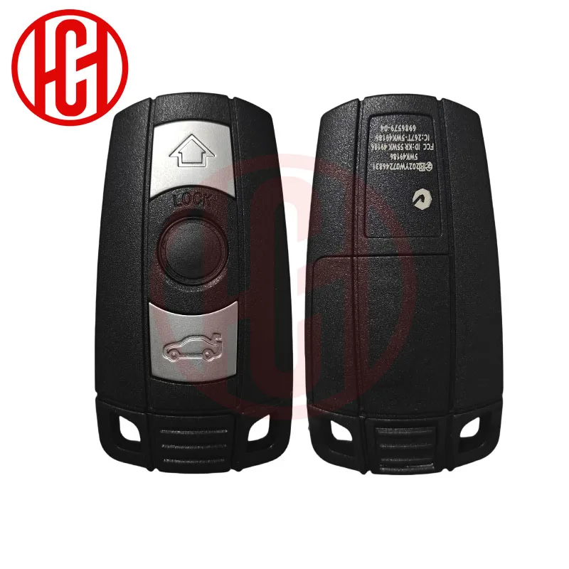 キーレスゴーID46チップリモートキー315ASK/FSK 433MHz 868MHz BMW 1 3 5シリーズ X5 X6 Z4 E60 E70 E71 E91 E92 CAS3 CAS3+対応