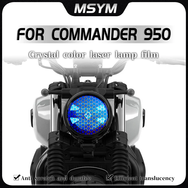 

Для Benda Commander 950 COMMANDER 950 2025 пленка для фар сотовая защитная пленка для лазера прозрачная наклейка аксессуары